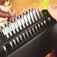 Meat Tenderizer with 48 Stainless Steel Blades, Tenderizing Steak Chicken Beef Fish Pork