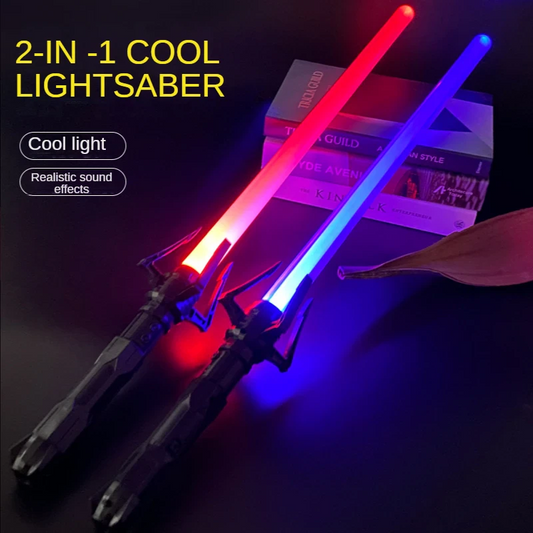 🔥2024 New🔥 Cyberpunk Laser Sword，Sound effects, scalable, seven colors，cosplay props