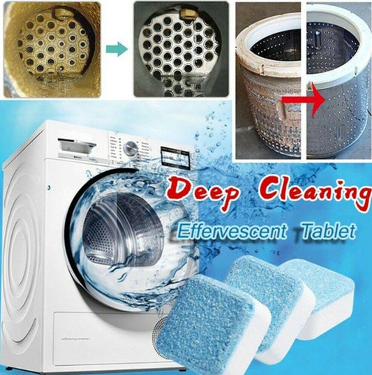 🎉🎉Hot Sale 🎉🎉- Washing Machine Cleaner Tablets ( BUY 2 and Get 1 free)