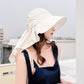 🔥2024 New🔥Women’s Wide Brim All-match Sun Hat with Neck Flap