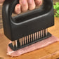 Meat Tenderizer with 48 Stainless Steel Blades, Tenderizing Steak Chicken Beef Fish Pork