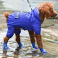 4pcs Fashion Portable Pet Dog Waterproof Boots