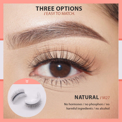 Waterproof & Reusable Self-Adhesive Eyelashes