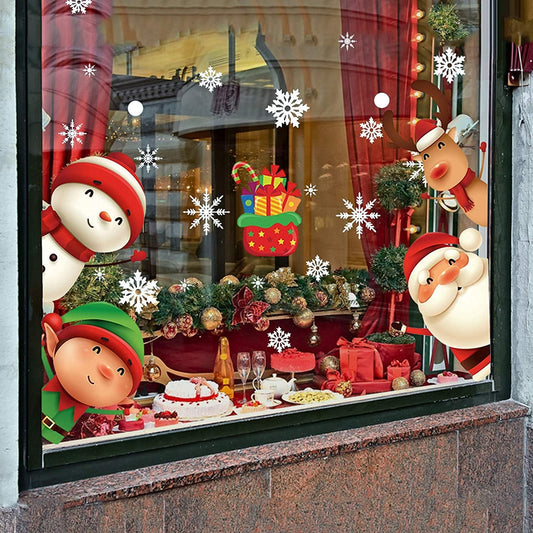 ❄Christmas Window Decals