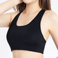 Women's Two-Piece Set with High-Waist Sports Bra and Shorts