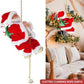 Electric Fireplace Climbing Santa Claus Musical Toys