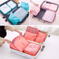 ✈6 pieces portable luggage packing cubes🧳