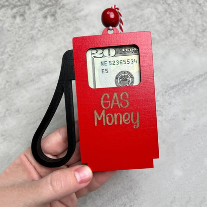 🎅CHRISTMAS GIFT🎁--💸Gas (Shopping) Money Ornament