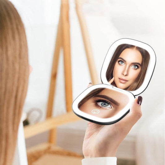 Great Gift - LED Portable Makeup Mirror