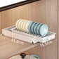 🔥In-Cabinet Pull-Out Drain Storage Rack🥣