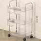 Transparent Multi-Tier Mobile Shelf