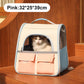 Foldable Portable Bubble Pet Bag with Breathable Mesh