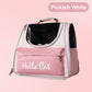 Foldable Portable Bubble Pet Bag with Breathable Mesh