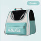 Foldable Portable Bubble Pet Bag with Breathable Mesh