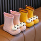 Cute Big Eyes Soft Waterproof Non-Slip Kid's Rain Boots