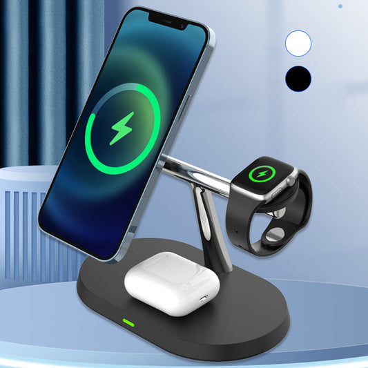 3-in-1 Wireless Magnetic Charger Holder for iPhone