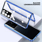 Magnetic Tempered Glass Double-sided Phone Case for Samsung