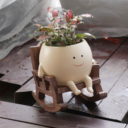 🔥BUY 2 GET 10% OFF💝Smiley Face Planter Pot