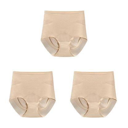 ✨Pay 1 Get 3✨Women’s  High Waist Ice Silk Seamless Shaping Panties