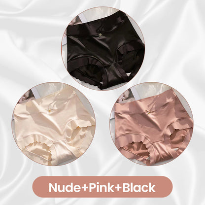 ✨Pay 1 Get 3✨Premium Satin Antibacterial Moisture-absorbing Panties