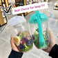 🔥Buy 2 Get 1 Free🔥 Portable Salad Cup with Fork and Sauce Box