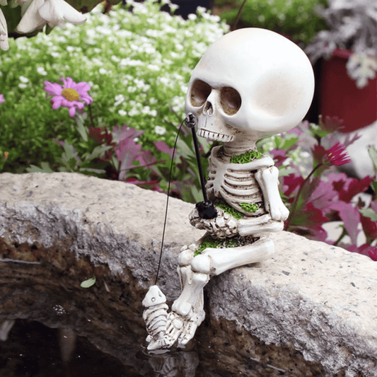 🔥Buy 2 Get 1 Free🔥Fishing Skeleton Garden Accessory