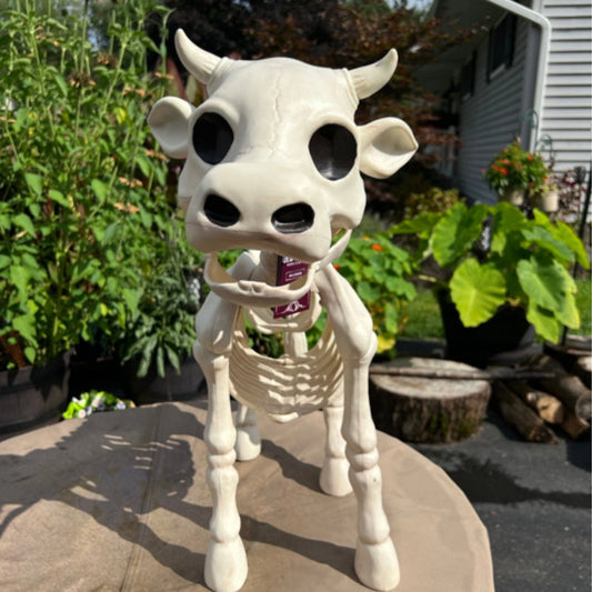 🔥Early Halloween Promotion 49% OFF💀Cow & Horse Skeleton Halloween Decorative Prop