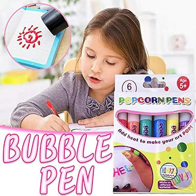 🔥Summer Holiday Sale 49% OFF - DIY Bubble Popcorn Drawing Pens🔥Buy 2 Get 1 Free