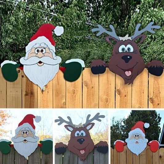 (🔥Christmas Sale 49% OFF!!)🎁🎅Christmas Themed Fence Decoration