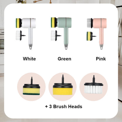 Multipurpose Cordless Electric Cleaning Brush Kit